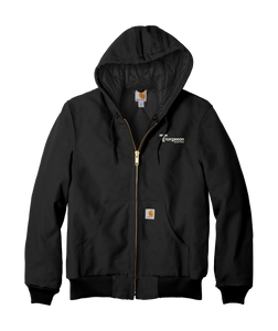 Carhartt Quilted-Flannel-Lined Duck Active Jac