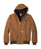 Carhartt Quilted-Flannel-Lined Duck Active Jac