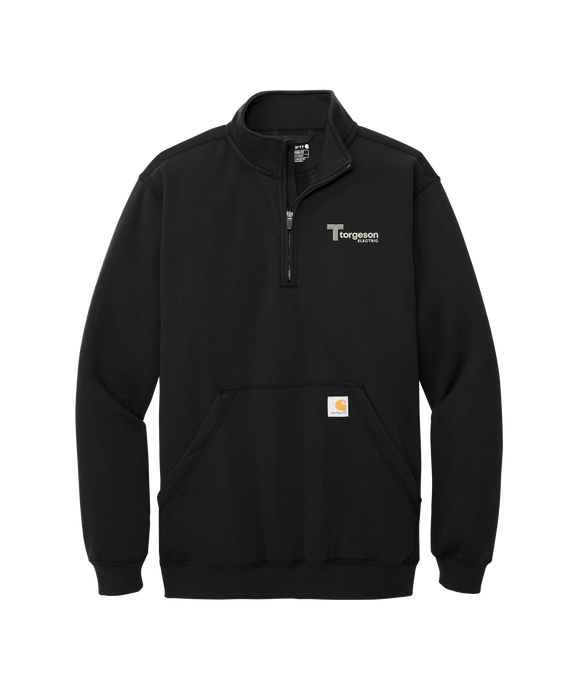 Carhartt® Midweight 1/4-Zip Mock Neck Sweatshirt