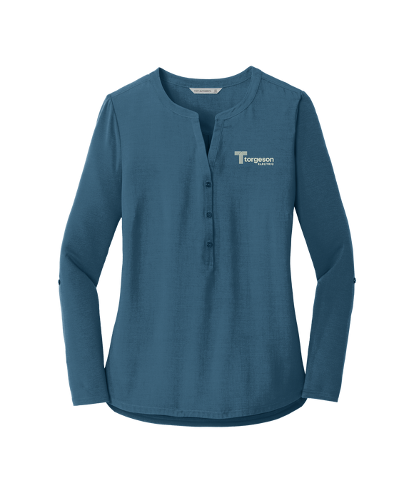 Port Authority® Ladies Concept Henley Tunic